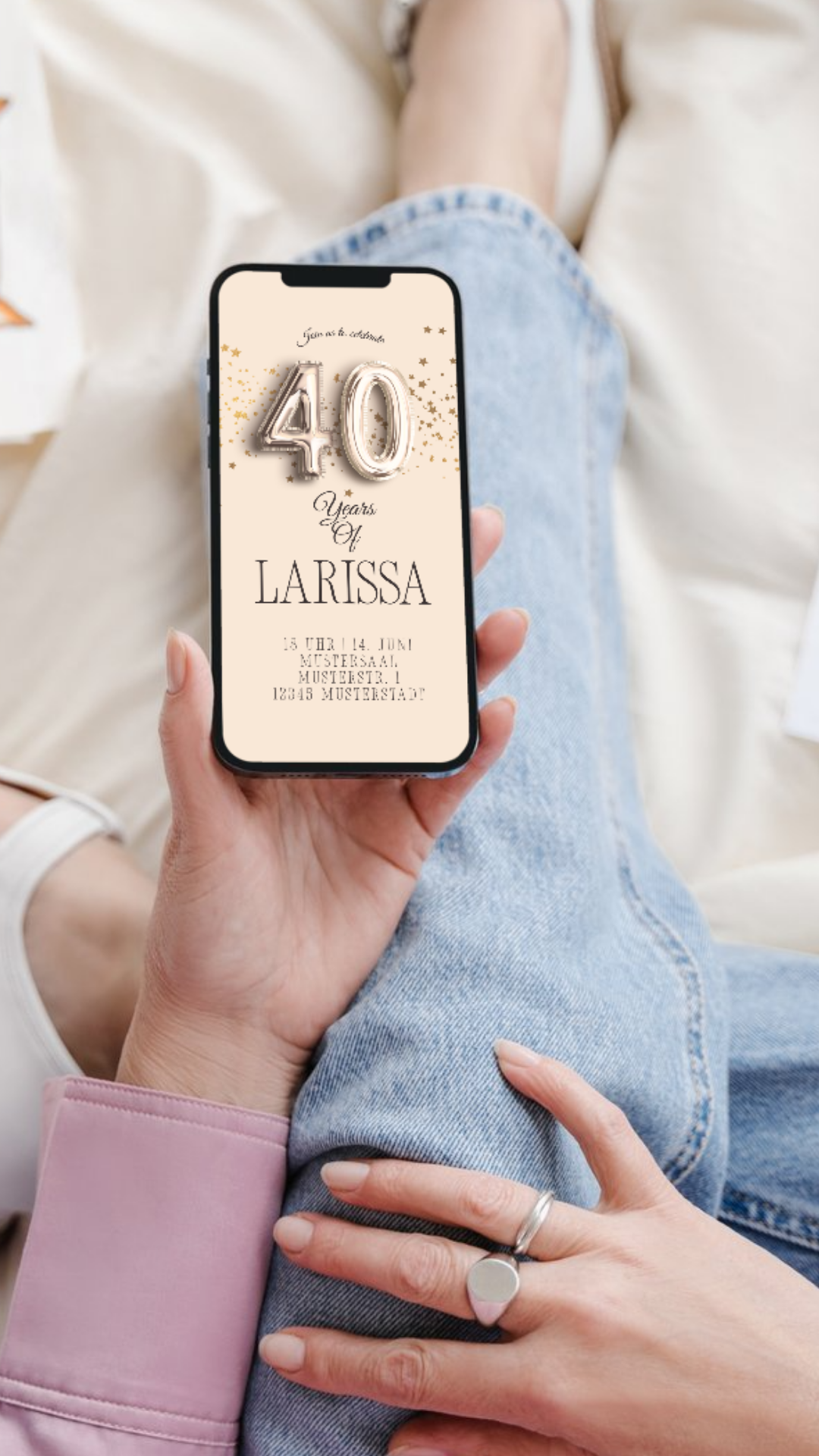 40. Geburtstag Larissa ohne Bild