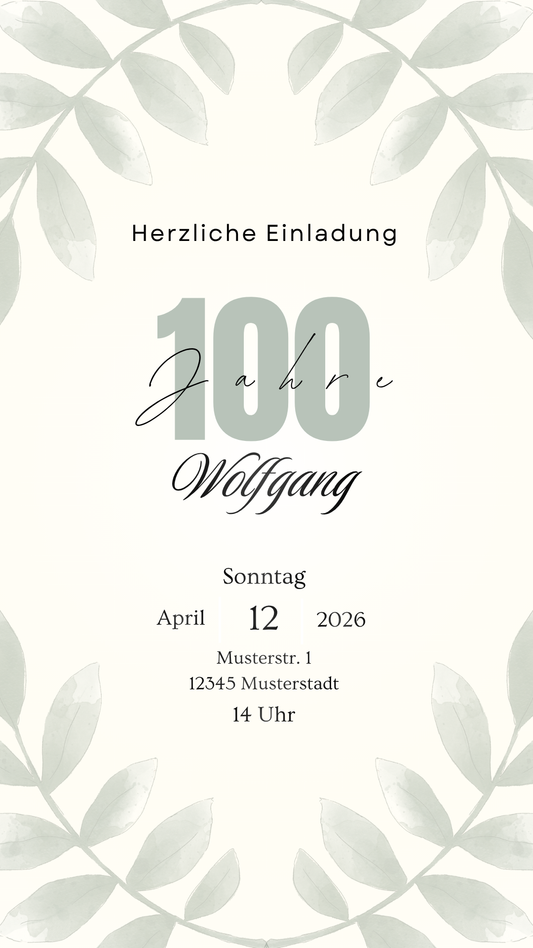 100. Geburtstag