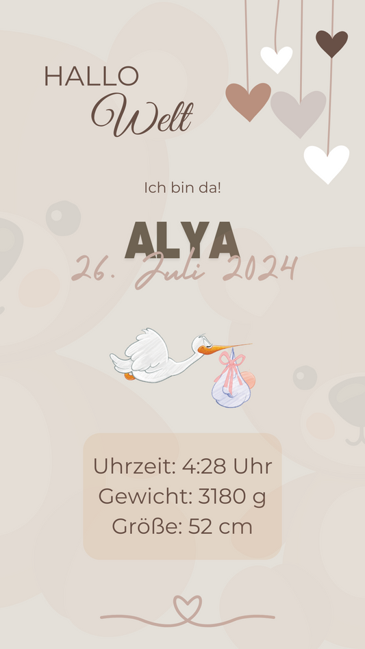 Hallo Welt Alya ohne Bild