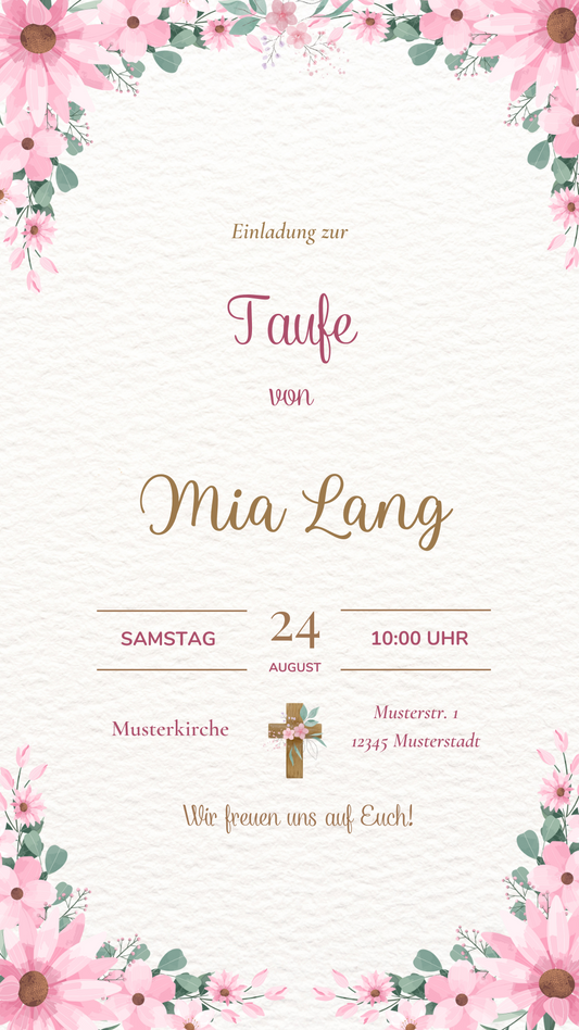 Taufe Mia ohne Bild