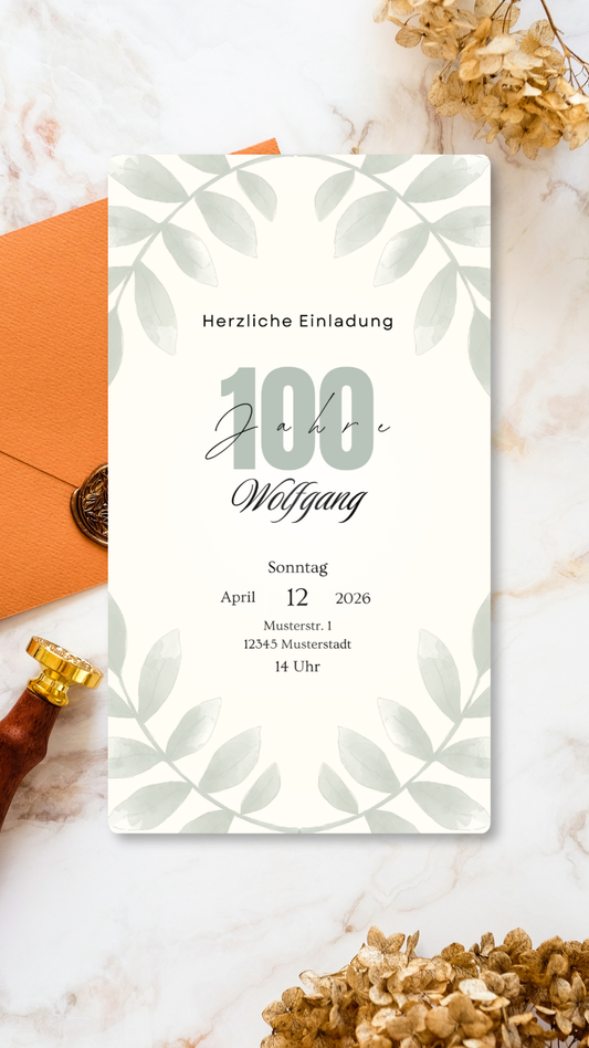 100. Geburtstag