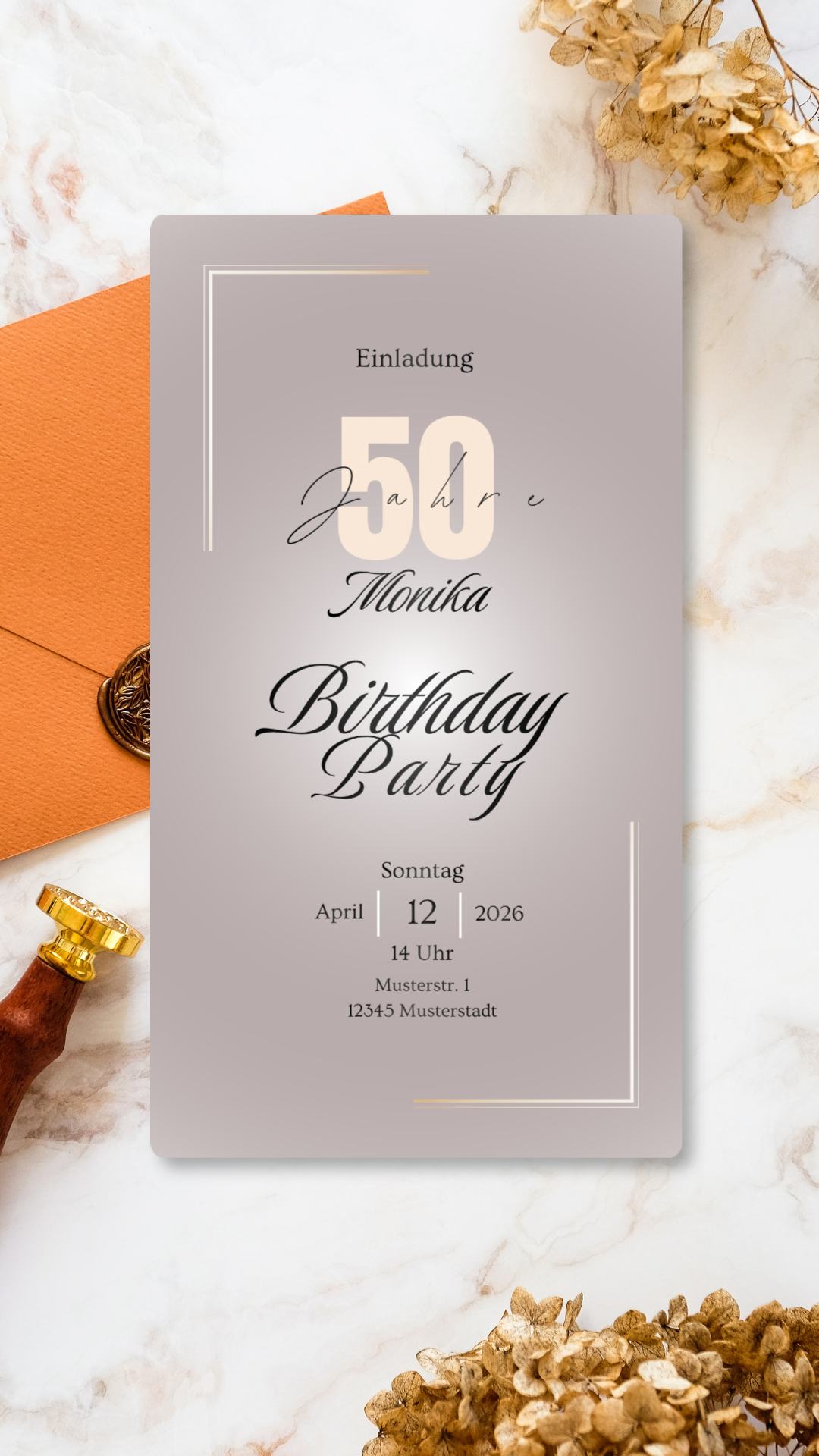 50. Geburtstag