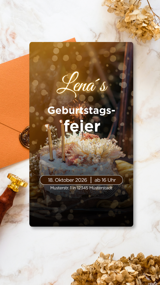 Geburtstag Rose