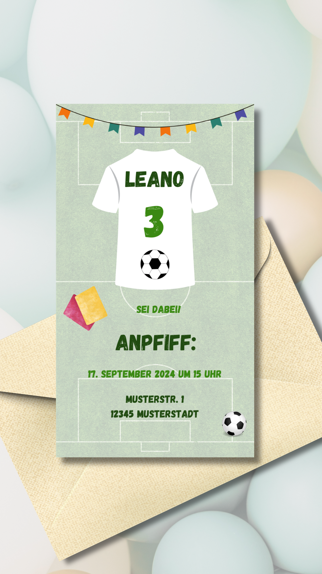Fußball ohne Bild