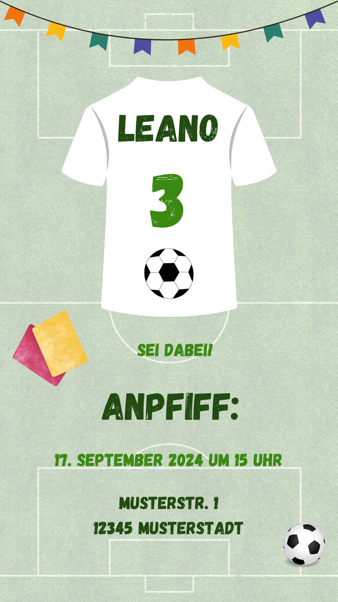 Fußball ohne Bild