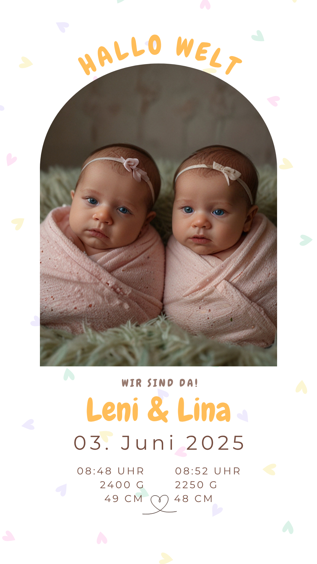 Hallo Welt Twins2 mit Bild