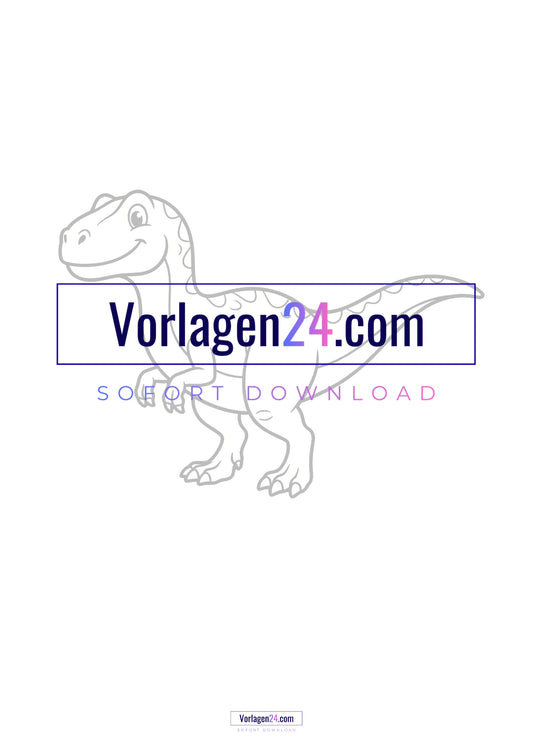 20 Ausmalbilder Dinosaurier