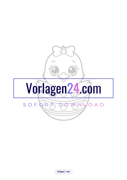 20 Ausmalbilder Ostern