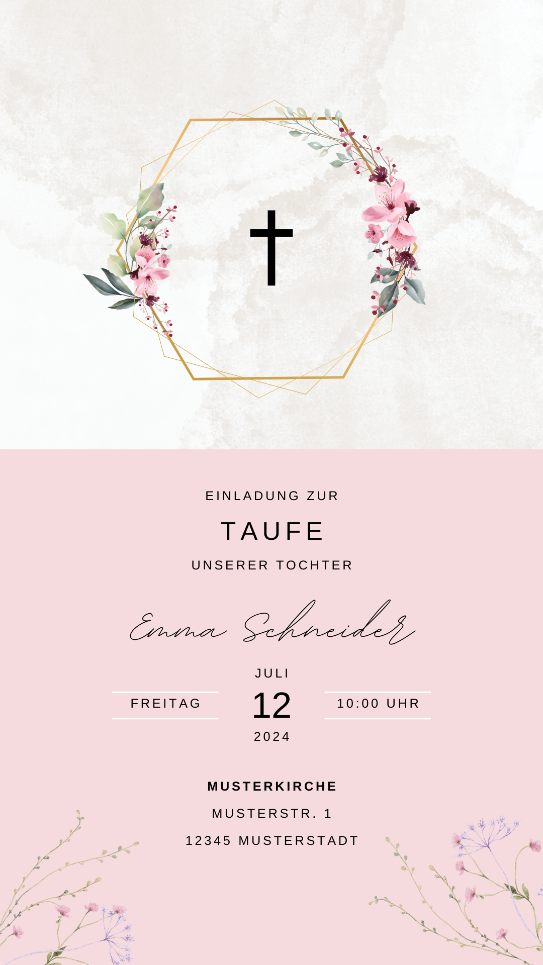 Taufe Emma ohne Bild