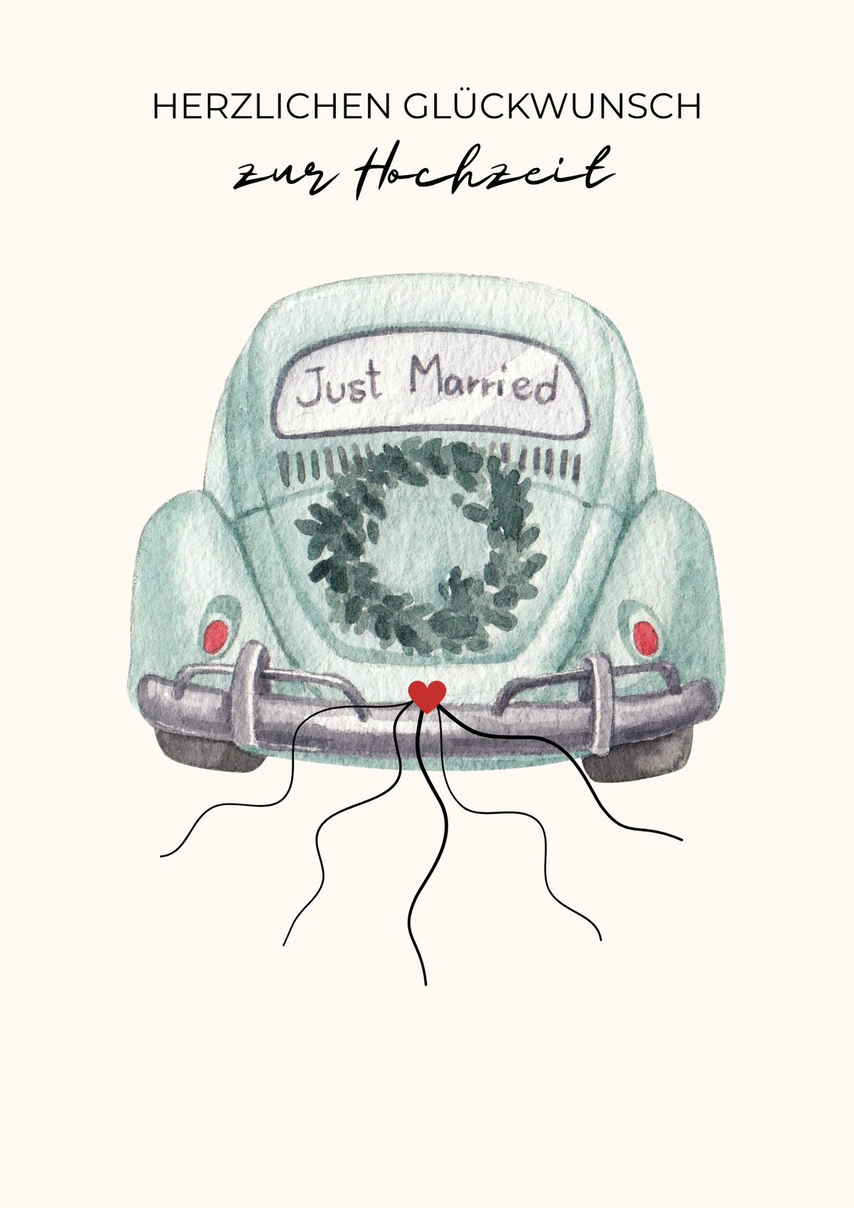 Wunscherfüler Hochzeit